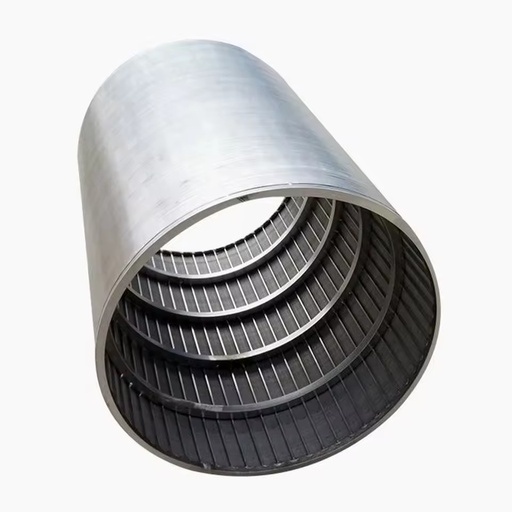 Factory Customized Stainless Steel Wedge Wire Screen Square Hole Liquid Filter Cylinder Strainer for Coal Separation