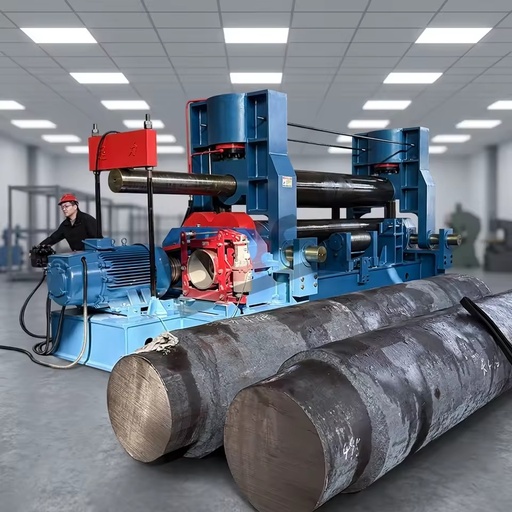 Rolling Machine Customizable CNC Iron Sheet Bender Metal Rolling Machine 3 Roller Steel Plate Bending Machine