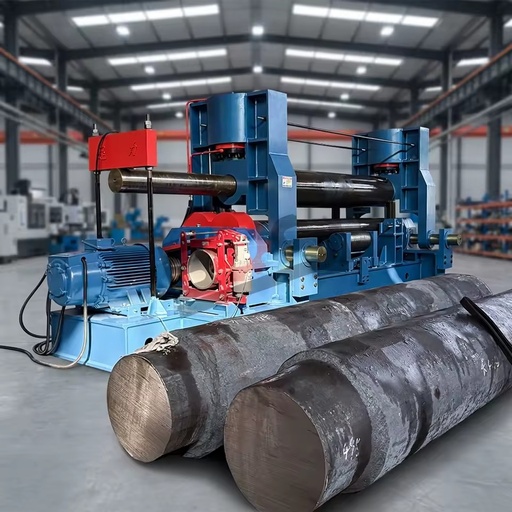 Industrial Three Rolls Automatic Roller Bending Machine 3200mm 4m W11S Customized CNC Hydraulic Rolling Machine