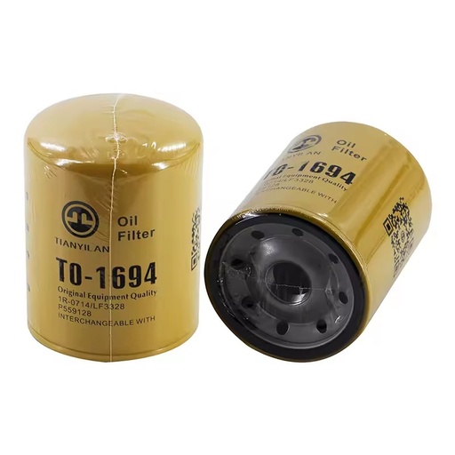 Spin-on Oil Filter 1R0714 P559128 B75 311337 9N6007 for Mine Mill Rock Splitter Gas Generation Equipment ISO9001 Certified