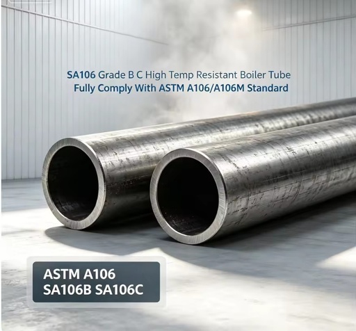 SA106B SA106C Carbon Steel Seamless Boiler Tubes Conforming to ASTM A106/A106M ISO9001 Certification EN