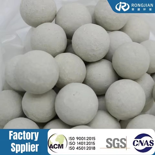 Durable Alumina Ceramic Packing Ball with Anti-Channelling Design, Media Filler for Ammonia Converter & SRU