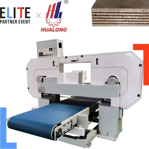 Stonemachinery Stone Band Saw Composited Marble Thin Slab Cutter Splitter Splitting Cutting Machine for Sale
