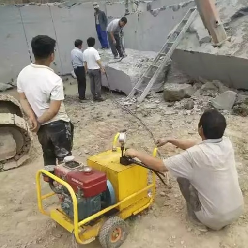 Hydraulic Rock Splitter Cylinder Rock Splitter With Diesel Engine Hydraulic Piston Rock Splitter
