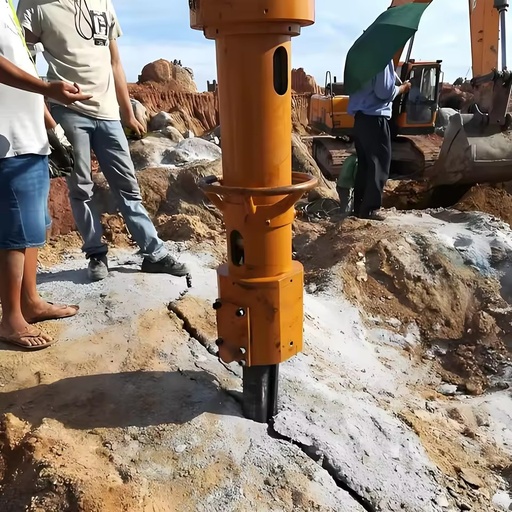 Mining Excavator Splitter Rock Quarrying Machine Concrete Hydraulic Expander Breaker Hammer Rock Drill 1 Year Warranty