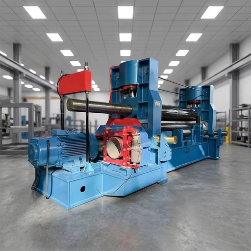 Automatic 3 Rollers Mechanical Plate Rolling Machine for Steel Plate Metal Round Plate Bending Machine