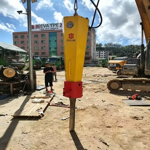 Hydraulic Rock and Stone Crack Splitting Machine HXGH-420 Rock Splitter Excavator-Driven Diesel Engine for Construction & Mining