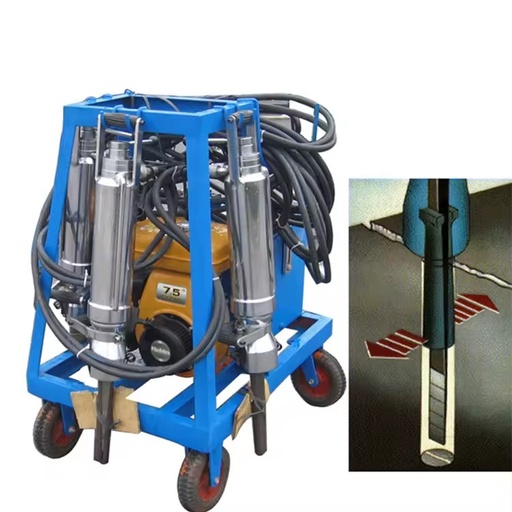 New Quarring and Tunelling Core Rocks and Concrete Block Hydraulic Splitter