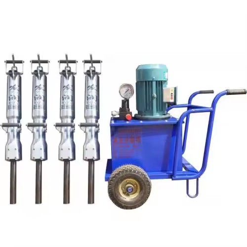 Concrete Quarry Hydraulic Crack Stone Rock Drill Splitter Machine Stone for Sale