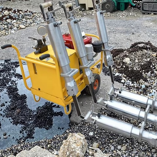 High Efficiency Hydraulic Rock Splitter Mining Quarry Stone Breaking Machine for Concrete Demolition
