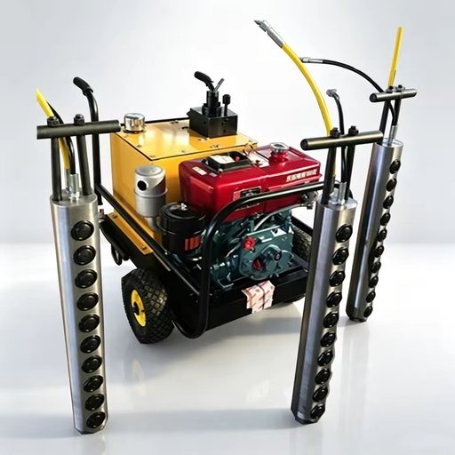 Static Blasting Rock Splitting Rod Concrete Splitting Machine Diesel Engine Hydraulic Rock Splitter Silent Operation 4kw/7.5kw