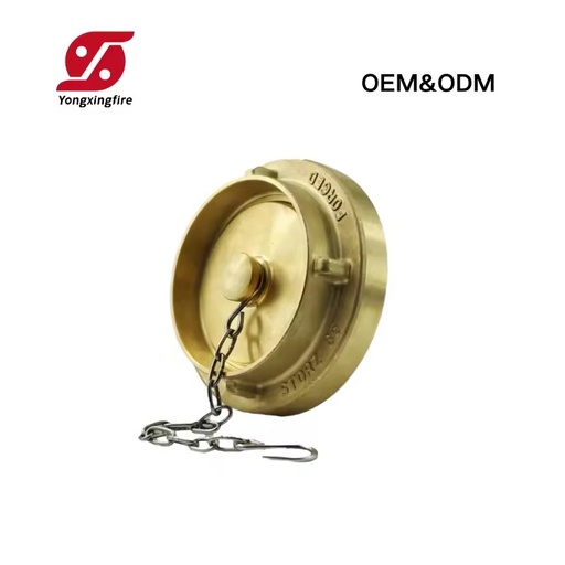Fast Shipping 25mm 50mm 65mm Aluminum/Brass Hose Fitting Storz Type Fire Hose Coupling Storz Blank Cap Wrench for Firefighting