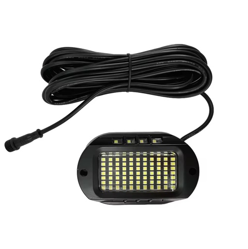 104LED Rock Light White IP68 Waterproof High Brightness Headlight Tail Light for Truck/Offroad/UTV/SUV 12V