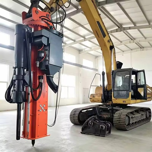 Hydraulic Stone Splitter Drilling Machine No Blasting Rock Breaking