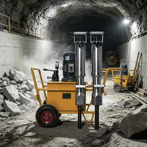 Powerful Electric Rock Breaker Hydraulic Driven for Building Site Electric Rock Breaker Rock Breaking Tools