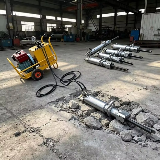 Urban Construction Rock Splitter Static Rock Breaking Equipment