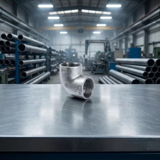 Malleable Cast Iron Pipe Fitting 90 Degree Street Elbow Reducing Cap Low Pressure Smooth Surface SNI 0139 Brand G TSP