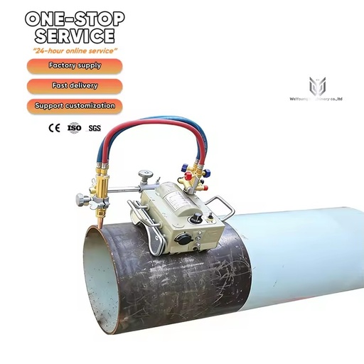 Professional CG2-11 Motorized High-Accuracy Servo-Motor Industrial Tube Pipe Gas Cutter Circular Cutting Machine for Metal Steel
