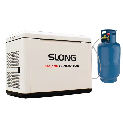 BRAND SILENT 6 KW 8kw NATURAL LPG GAS GENERAC GENERATOR for RESIDENTIAL USE