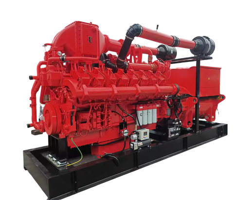 Hot 1MW 1.2MW 2MW Natural Gas Biogas Syngas Generator Set EPA America Standard Turbine LPG CNG 3 Phase Water Cooled 95%