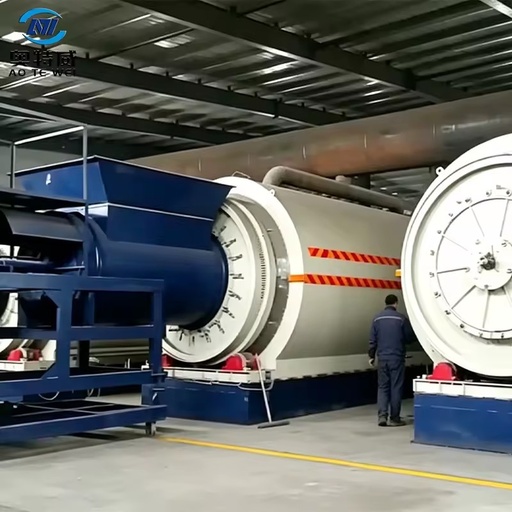 Economical Plastic Garbage Lubricating Oil Sludge Petroleum Sludge Convert Into Fuel Oil Intermittent Waste Tyre Pyrolysis Plant