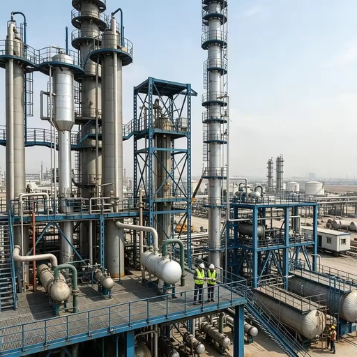 Crude Oil Hydrotreater Plant for Kerosene Jet Fuel Sulfur Removal Dehydrogenation Polishing System