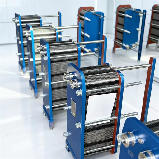 Stainless Steel Plate Heat Exchanger GEA/APV Type 50 Sq.m SS304/SS316L 3.0MPa Pressure 1.2-15.2L/KW Flow Rate for HVAC