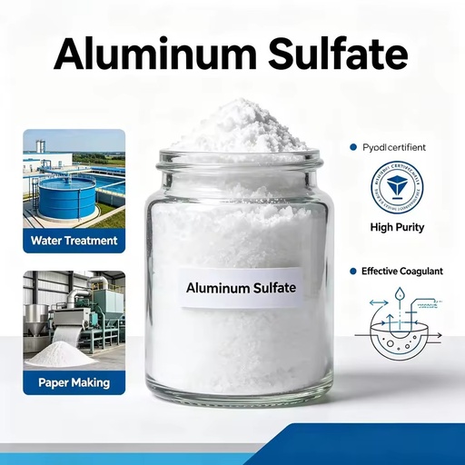 Factories CAS 10043-01-3 Sodium Aluminium Sulphate Al2(SO4)3 Coagulant
