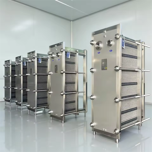 Wide Gap Stainless Steel Plate Heat Exchanger for Viscous Fluid or Slurry SS316L Material 18 3.0MPa