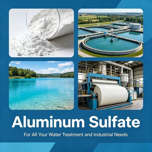 Chemical Manufacturer Aluminium Sulphate Al2 So4 3 Tablet for Paper Making and Water Purification