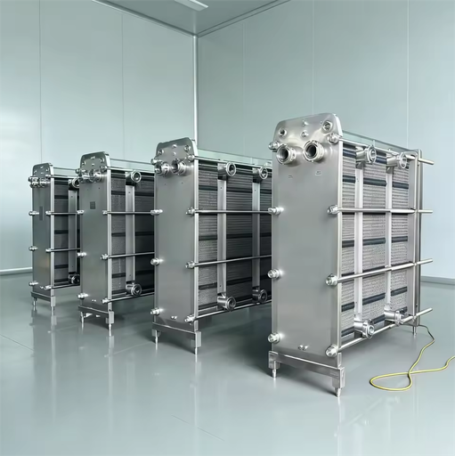 Commercial Brand SUS304 Stainless Steel Plate Heat Exchanger Gasket 3.0MPa Pressure 1.2-15.2L/KW Flow Rate 1 Year Warranty