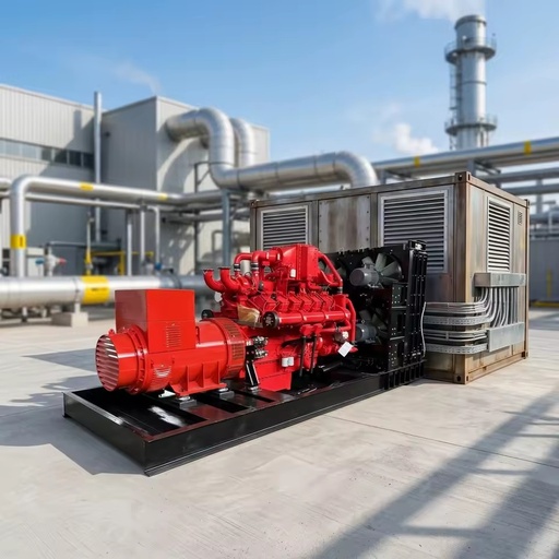 500kW Natural Gas Generator for Oilfield Gas to Power Solution Landfill Gas Methane Power Generation