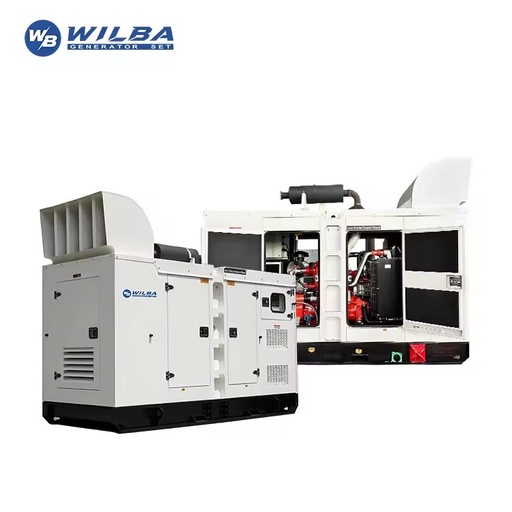 Wilba 50KVA 100KVA 200KVA 300KVA Controller Silent Canopy Containerized NG Biogas Natural Gas Generator Set Equipment