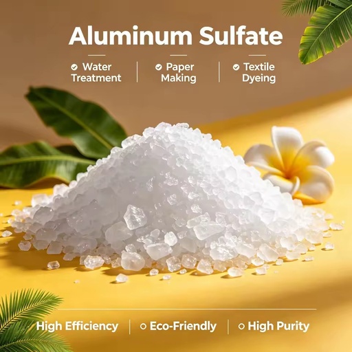 Eco Friendly Ammonium Aluminum Sulfate Chemical for Wastewater Treatment Chemicals