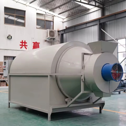High-Capacity Stainless Steel Rotary Drying Equipment for Peanuts Soybeans/Soybean Residue Corn Starch-Automatic Rapid Dryer
