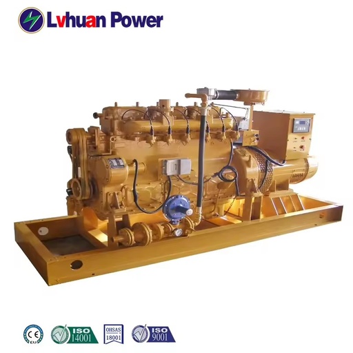 Small Coal Gasifier 35kw Syngas Biomass Gas Generators with Remote Start Auto Start 380V/220V 50/60Hz