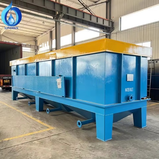 DAF Dissolved Air Flotation Technology Industrial Wastewater Treatment Plant Carbon Steel Construction 20000L/Hour Capacity for