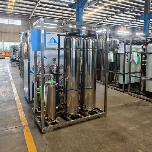 4040 RO Drinking Pure Water Treatment Machine Stainless Steel Purification System 500L Reverse Osmosis Water Filter Motor