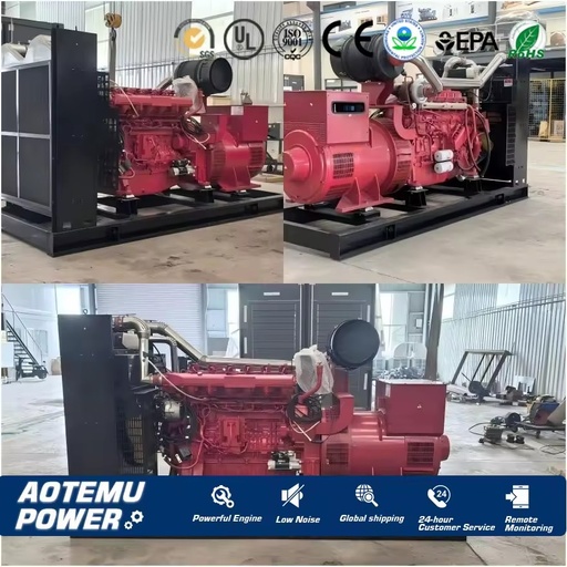 Factory Natural Gas Generator Set 50kW 62.5kVA CHP Cogeneration Biogas LPG Methane Gas Generator for Farm Factory