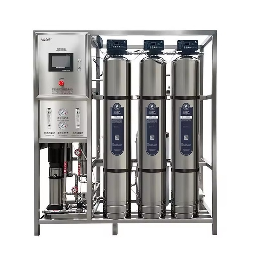 Commercial 500LHP 1T FRP/Stainless Steel Reverse Osmosis Water Filter Purification System Industrial Backwash Ro Water Filter