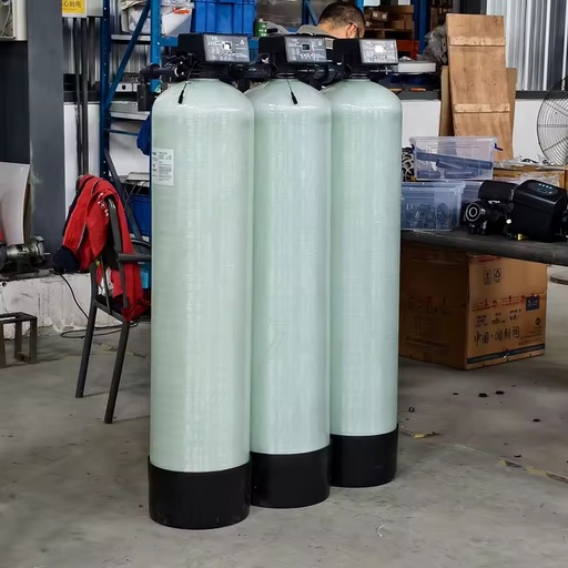 220V Water Softener System with 500L/h Ion Exchange Resin Pump Core Components 1 Year Warranty for Removing Water Hardness