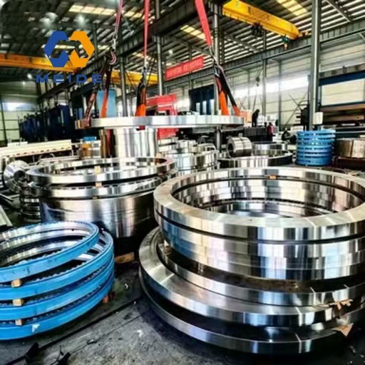 Forged Ring 41CrAlMo7 1.8507 SACM645 648C 905M39 Nitriding Steel, Ring Rolling CNC Machining OEM Custom Forged Rings