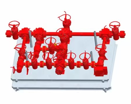 SYMT API 16C BOP Mud Manifold Valve Group 1 Year Warranty for Oilfield Equipment Forged for Well Drilling Petroleum Processing