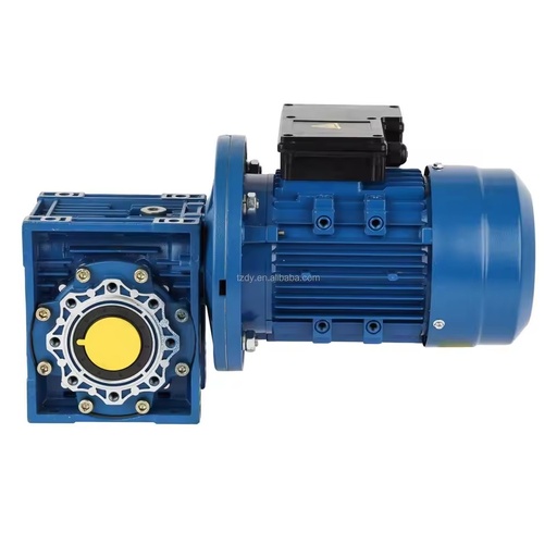0.55kw Single-Phase Stepper Motor with NMRV050 Reducer Worm Gearbox Motor