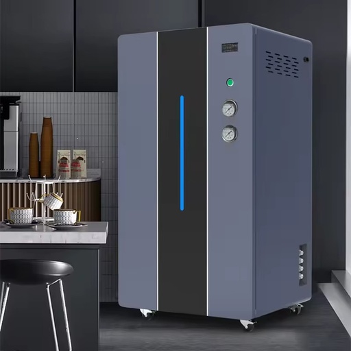800GPD 5-stage Water Filtration System 2:1 Alkaline Water Tankless Reverse Osmosis RO Drinking Water Purifier with PLC and Motor
