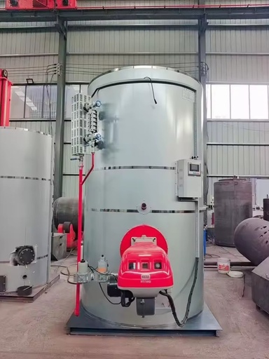Vertical Fire Tube Gas-fired Steam Generator 100-2000kg/h Industrial Use CE/EAC Certified Automatic Control High Safety 1-year