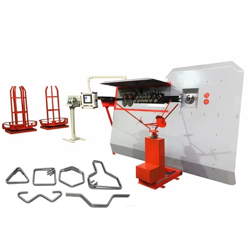 Multi Shape Automatic CNC Rebar Stirrup Bending Machine Low Carbon Round Bar Processing Machine Construction Bridge Engineering