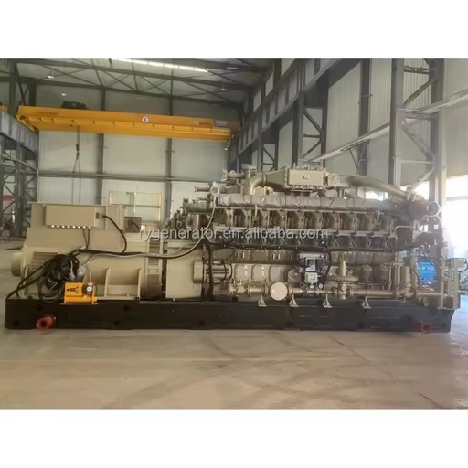 NATURAL GAS ELECTRICITY POWER PLANT GENERATOR 500KW 1000KW 2000kw 4000kw Natural Gas Genset