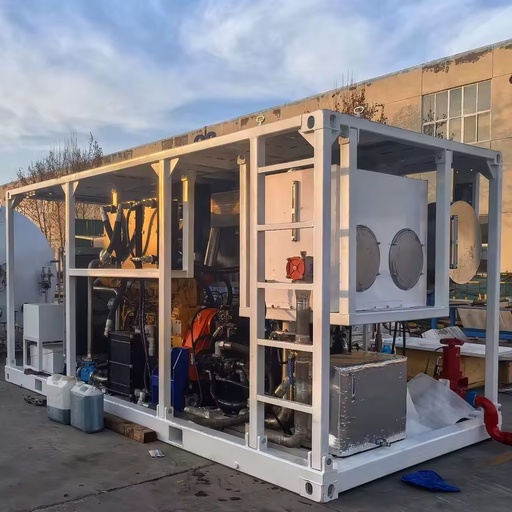 FRSTEC 180k Nitrogen Pumper 180Kscfh Pump Unit with Engine 450HP/336KW for Oil & Gas Field Operations Dynamic Heat Generation