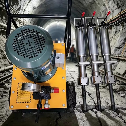 Rock hydraulic splitting machineMining Stone Splitting MachineHydraulic fracturing machine Hydraulic rock splitting gun